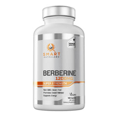 Berberine capsules closeup highlighting easy-to-swallow vegan capsules