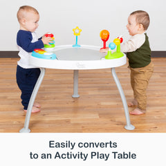 Smart Steps Bounce N’ Play 360-degree seat provides full view during play.