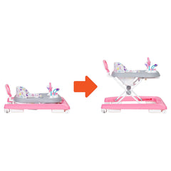 Smart Steps Trend Plus walk-behind bar supports caregiver guidance