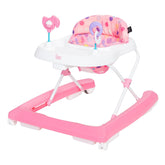 Smart Steps Trend Activity Walker Orbits Rose front view shows a stable wide base.