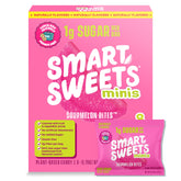 SmartSweets Sourmelon Bites multipack front view, low sugar snack option for kids.