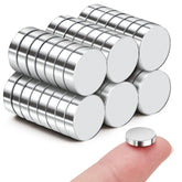 SMARTAKE fridge magnets securely hold notes on metal surfaces.