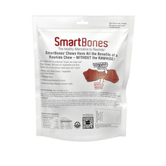 SmartBones rawhide-free chew highlighted as a safe alternative to traditional rawhides.