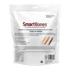 SmartBones Spirals chicken chews close-up showcases real chicken flavor dogs enjoy.