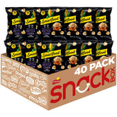 Smartfood Sweet & Salty Kettle Corn packaging showing convenient 0.5 oz on-the-go bags