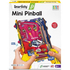 Smartivity Mini Pinball assembly step 1 showing beginner-friendly build for kids