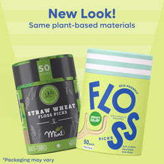 SmartLifeco floss pick with textured end for debris removal