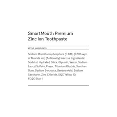 SmartMouth 2-pack toothpaste box displaying value for daily oral care.