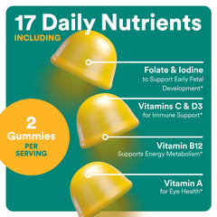 SmartyPants methylfolate representation highlighted for prenatal nutrition