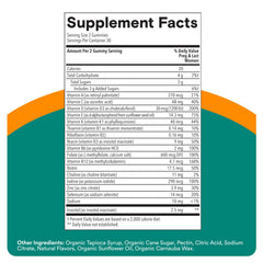 SmartyPants prenatal vitamin D3 graphic illustrating daily nutrient support