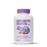 SmartyPants Toddler Multivitamin Gummies bottle supports daily nutrient intake.