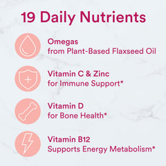 SmartyPants B12 methylcobalamin close-up illustrates premium nutrient form.