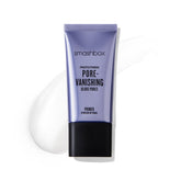 Smashbox Pore Vanishing Primer bottle showing oil-free base for all-day shine control.