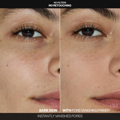 Close-up texture swatch of Smashbox Pore Vanishing Primer for a velvety matte feel.
