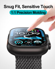 Smiling 49mm Ultra compatibility protector covers Ultra 3 and Ultra 2.