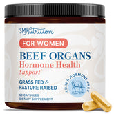 SMNutrition beef organ women uterus-ovary bottle for daily wellness support