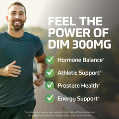 SMNutrition DIM supplement label showcases gluten-free and vegan formulation.