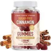 SMNutrition sugar-free cinnamon gummies apple flavor bottle for guilt-free snacking