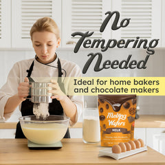 Snackathon cake pops assembly image shows sturdy flavor-rich coating for pops.