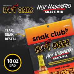 Toasted corn and cashews add texture in the Snak Club mix