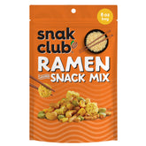 Snak Club ramen snack mix with crunchy ramen pieces for savory umami bite.