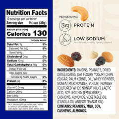 Close-up of yogurt chips adding creamy crunch to Snak Club mix