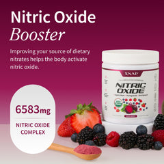 Snap Supplements beet root powder mixed into a smoothie for natural vitality.