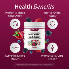 Snap Supplements beet root powder with pomegranate and red spinach adds antioxidant-rich nutrition.