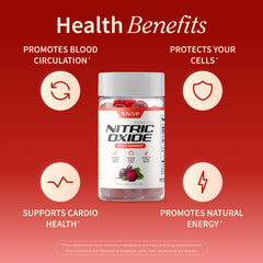 Snap Supplements Nitric Oxide Beet Root ingredients highlighting vegan non-GMO formula.