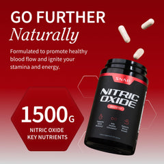 Snap Supplements Nitric Oxide Booster label highlighting ingredients