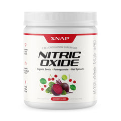 Snap Supplements organic beet root powder bottle ready for daily energy support