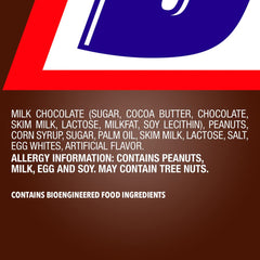Snickers fun size party display for buffet or bowl