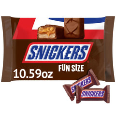 Snickers original chocolate fun size bag, ideal party snack