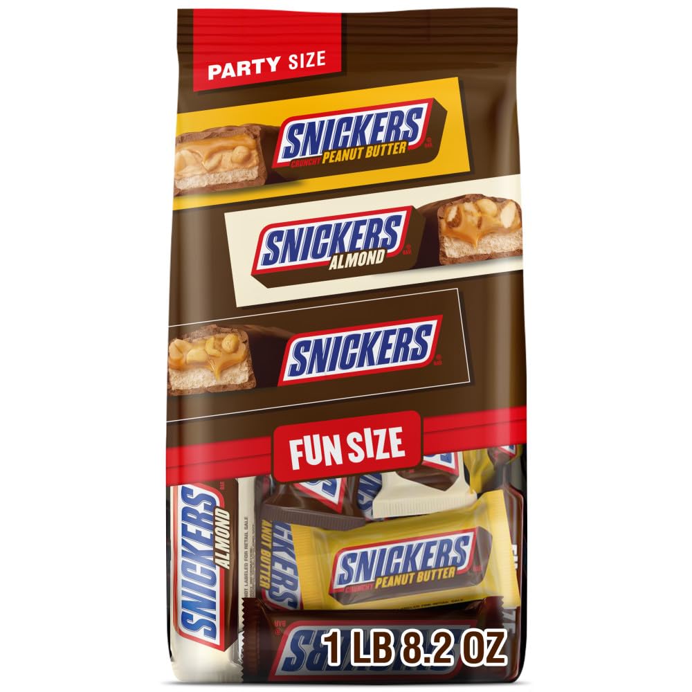 Snickers Original fun-size bag for quick cravings at home or work.