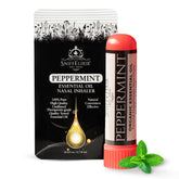 SniffElixir peppermint aromatherapy inhaler stick with cap for portable freshness
