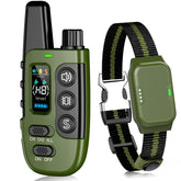 Snsng shock collar with remote control enables long-range training up to 1,600 feet.