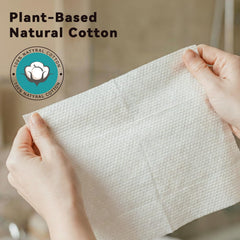 Snuvid no-rinse bath wipes in a compact case for travel.