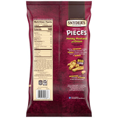Label highlights peanut-free facility for allergy-conscious snacking by Snyder's of Hanover.