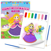 Socoler Paint with Water Princess and Party book cover showing kid-friendly art themes