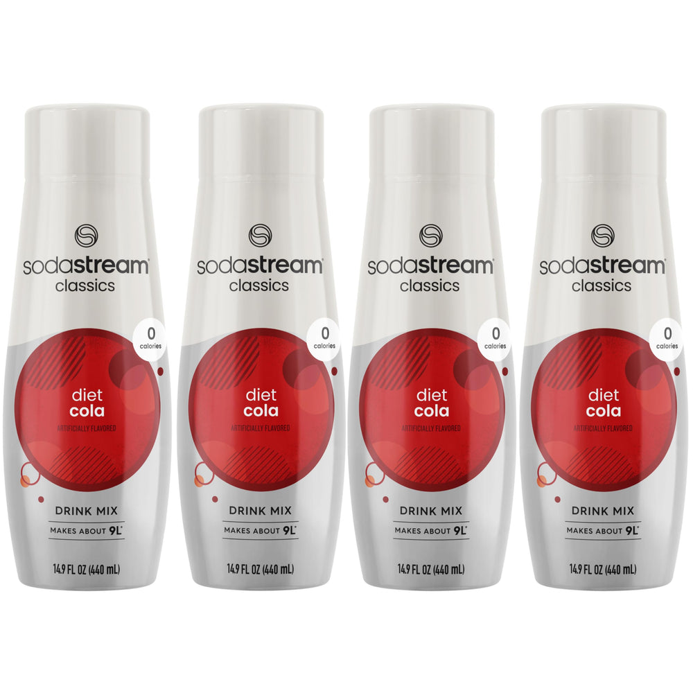 SodaStream Diet Cola pack bottle for convenient home flavoring and quick refills.