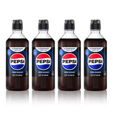 SodaStream Pepsi Zero Sugar new pour bottle front view for at-home mix