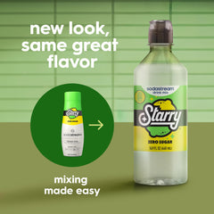 Four-bottle display of Starry Zero for home use