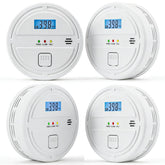 Soewolit four-pack front view of the 2-in-1 detector for home safety.