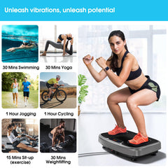 SoftGym vibration plate enables quick full-body workouts for busy days