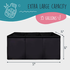 SoftOwl collapsible toy storage box open showcases easy foldable design and space-saving use.