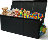 SoftOwl extra large storage organizer with lid keeps toys organized and dust-free.