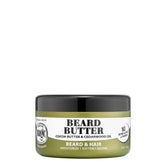 SoftSheen Magic Beard Butter jar front view showing creamy texture for soft, defined facial hair.