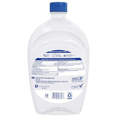 Softsoap bottle on sink with bubbles delivering gentle hand cleansing