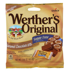 Soko Smiles Werther's sugar-free caramel candy close-up with buttery sweetness