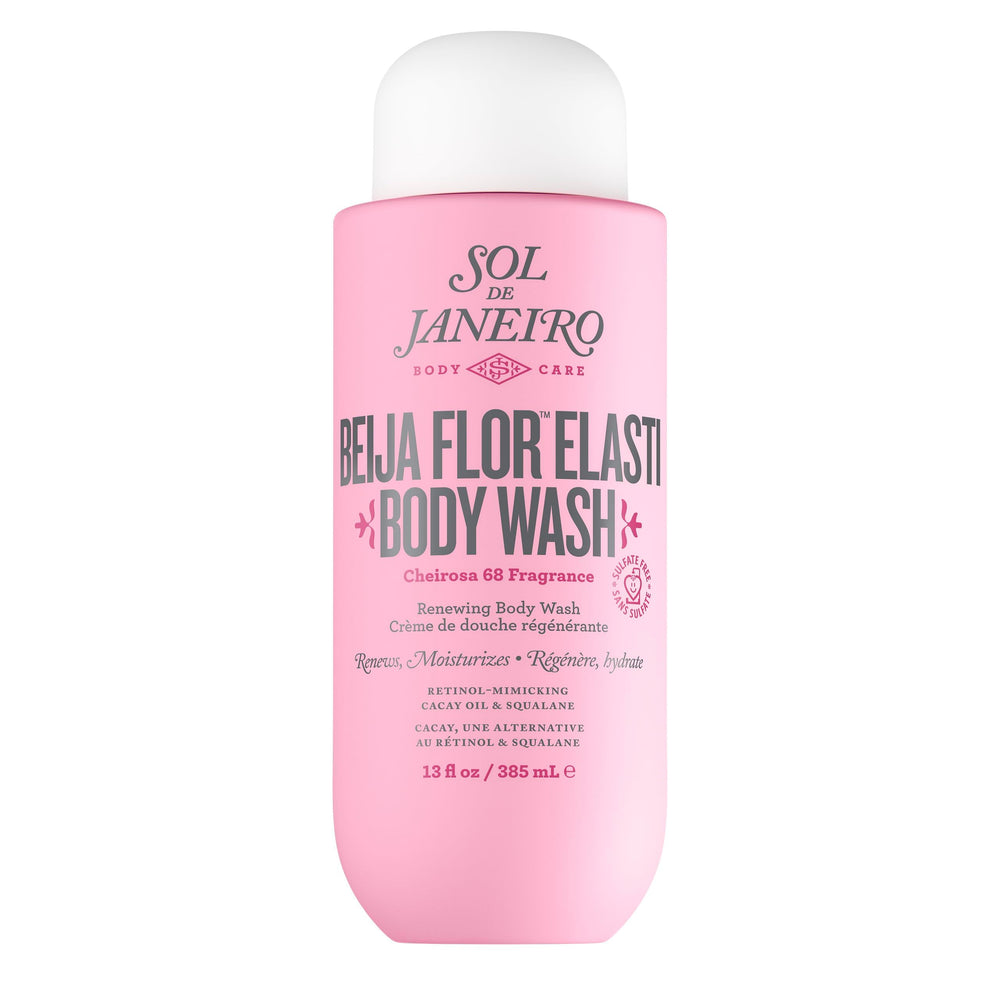 Sol de Janeiro Beija Flor Body Wash bottle with creamy lather for daily renewal